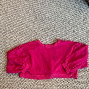 Pilcro Vibrant Pink Sweatshirt